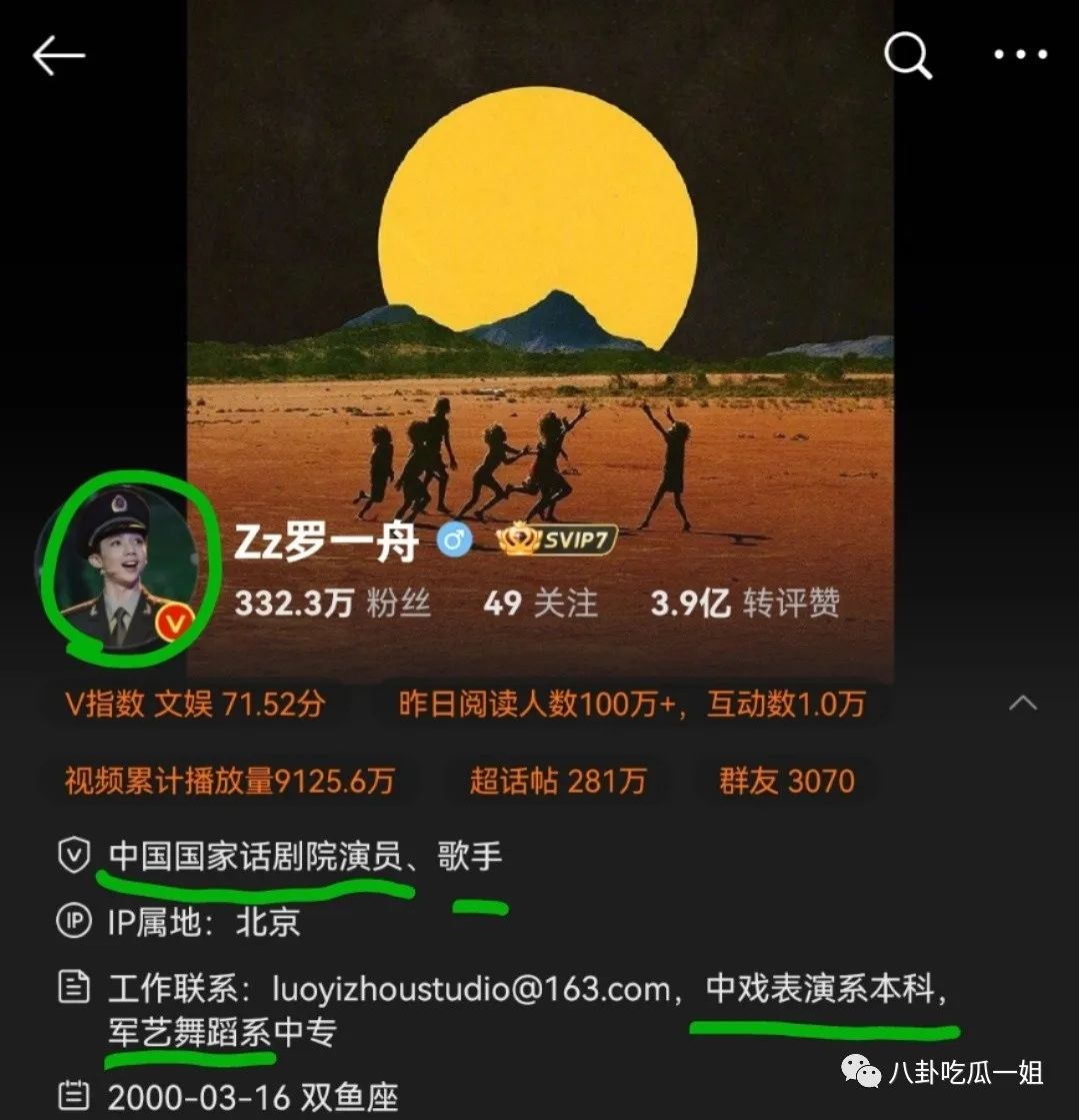 罗一舟微博改名去掉南唐元ixform前缀，头像为儿时军装照